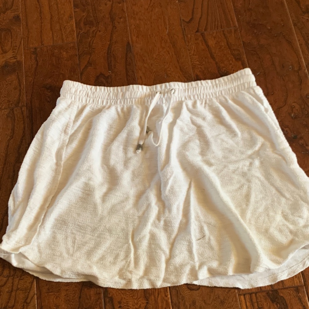 Cato White Casual Skirt